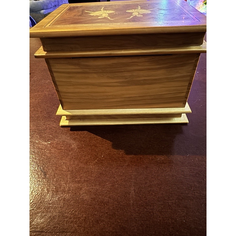 1970s JEWELRY BOX PUZZLE Wooden - Picture 5 of 10